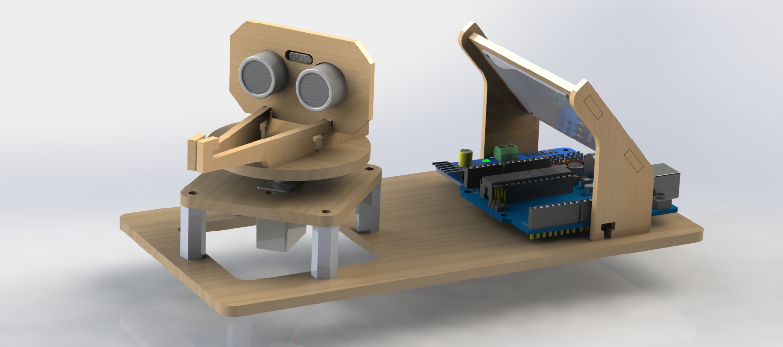 Arduino迷你雷达探测